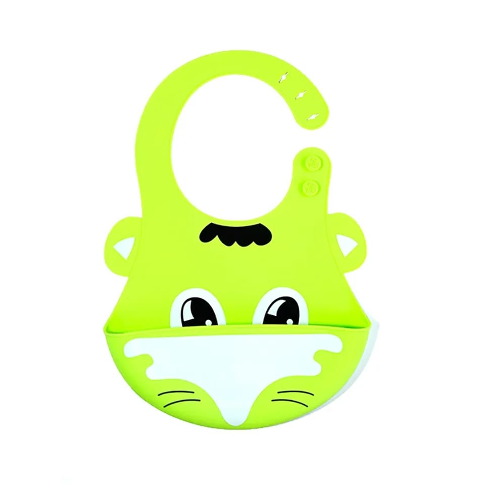 Waterproof Silicone Baby Bibs Random Characters - 390 - Default Title - Odeez | Educational Toys Pakistan 