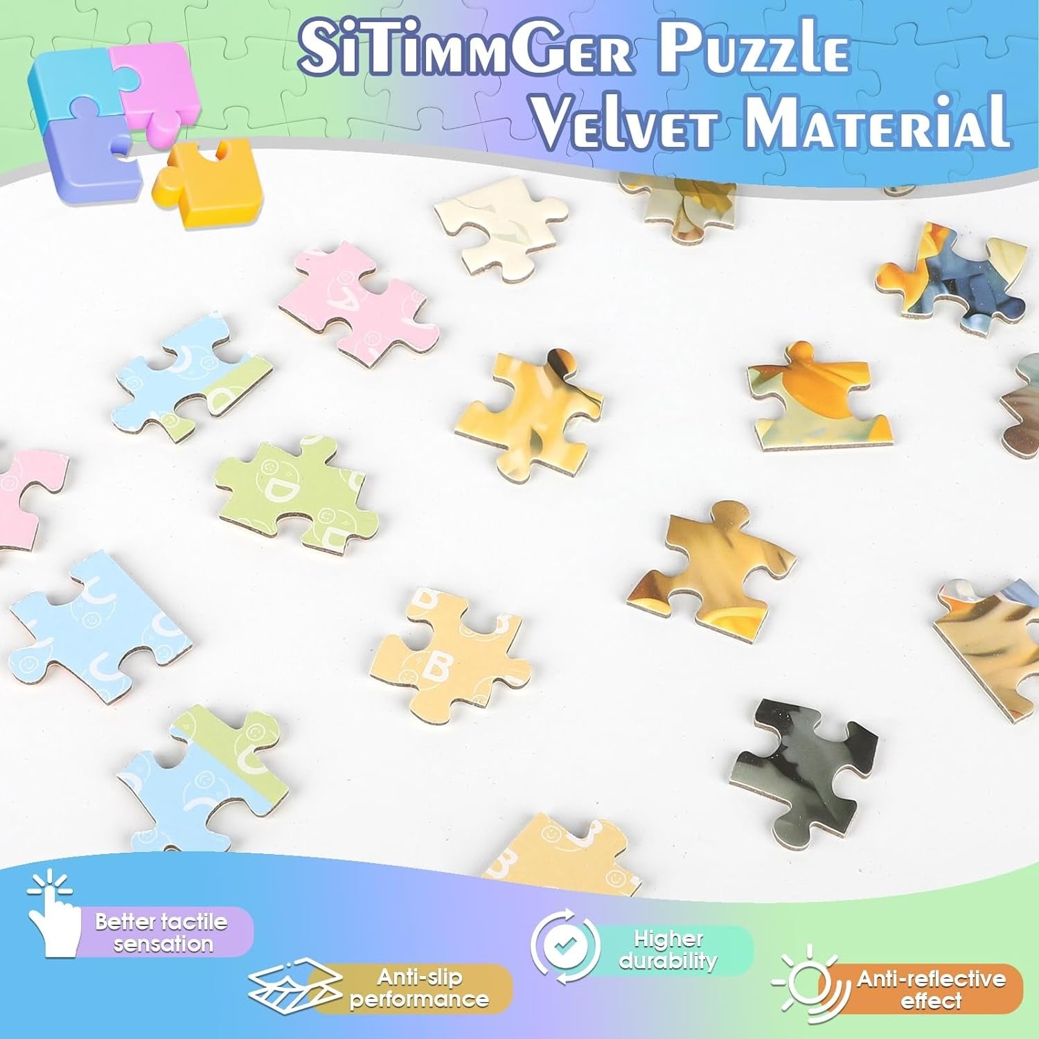 Snow Selfie Collection Jigsaw Art Puzzle for Adults - 300 pieces - Default Title - Odeez | Educational Toys Pakistan 