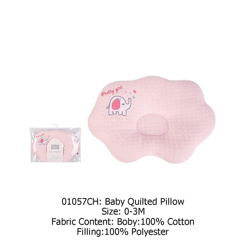 Baby Girl Fluffy Comfort Pillow - 550 - Default Title - Odeez | Educational Toys Pakistan 