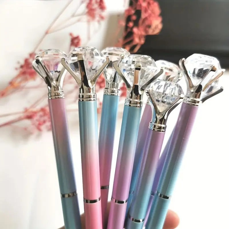 Diamond Top Ball Pen Random Design - 484 - Default Title - Odeez | Educational Toys Pakistan 