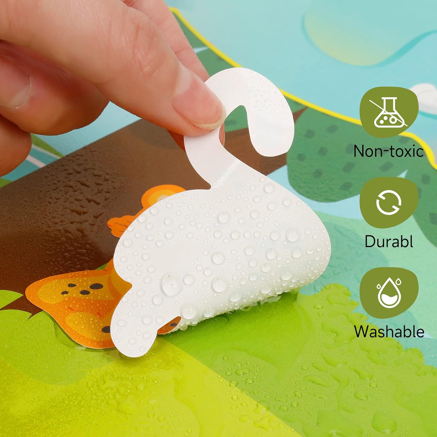 Cute Reusable Stickers Animal Place Book - 019 - Default Title - Odeez | Educational Toys Pakistan 