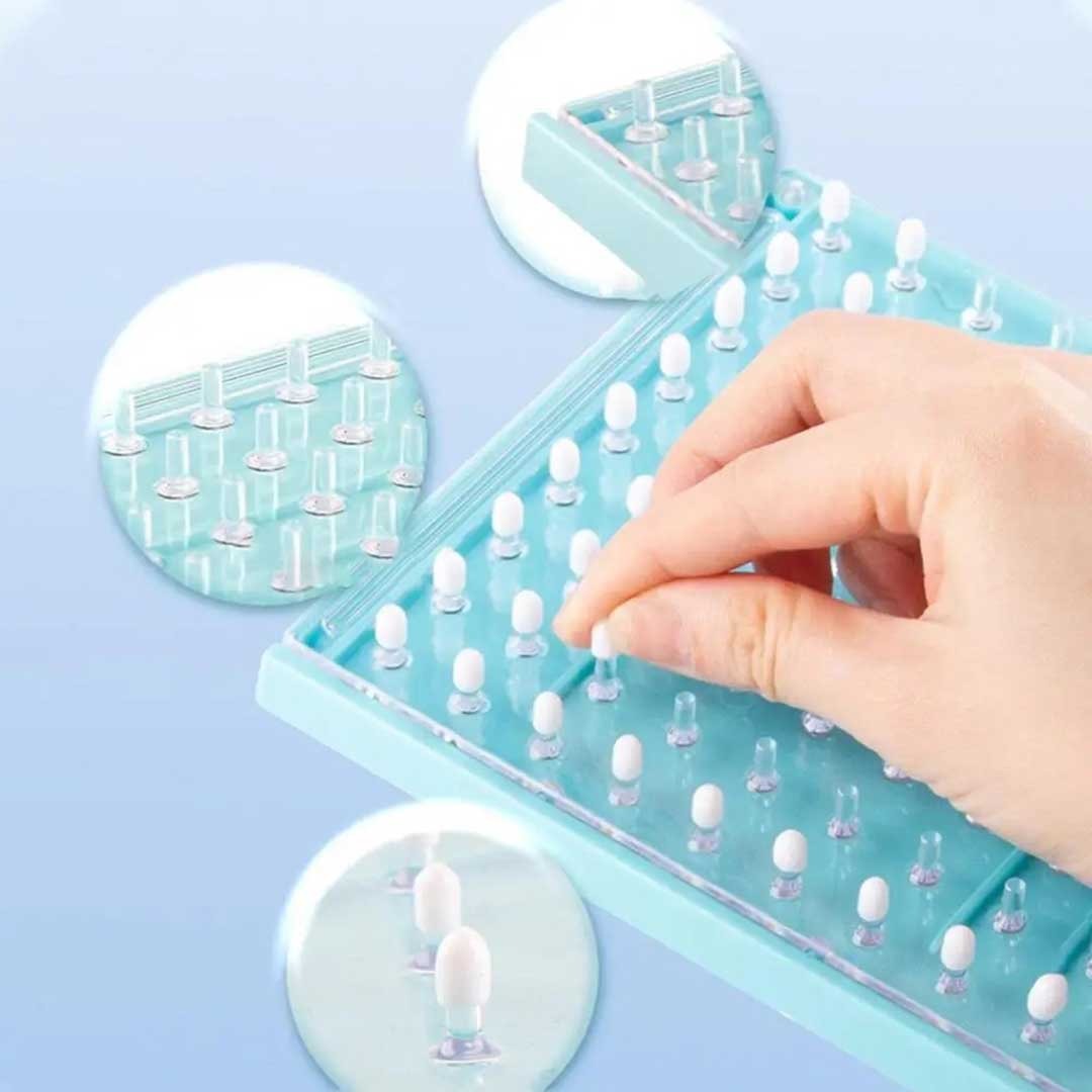 Rubber Band 60 Pattern Board Puzzle Set - 861 - Default Title - Odeez | Educational Toys Pakistan 