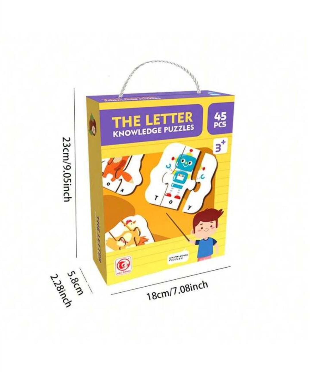 Words Matching Jigsaw Puzzles - 45 pieces - Default Title - Odeez | Educational Toys Pakistan 