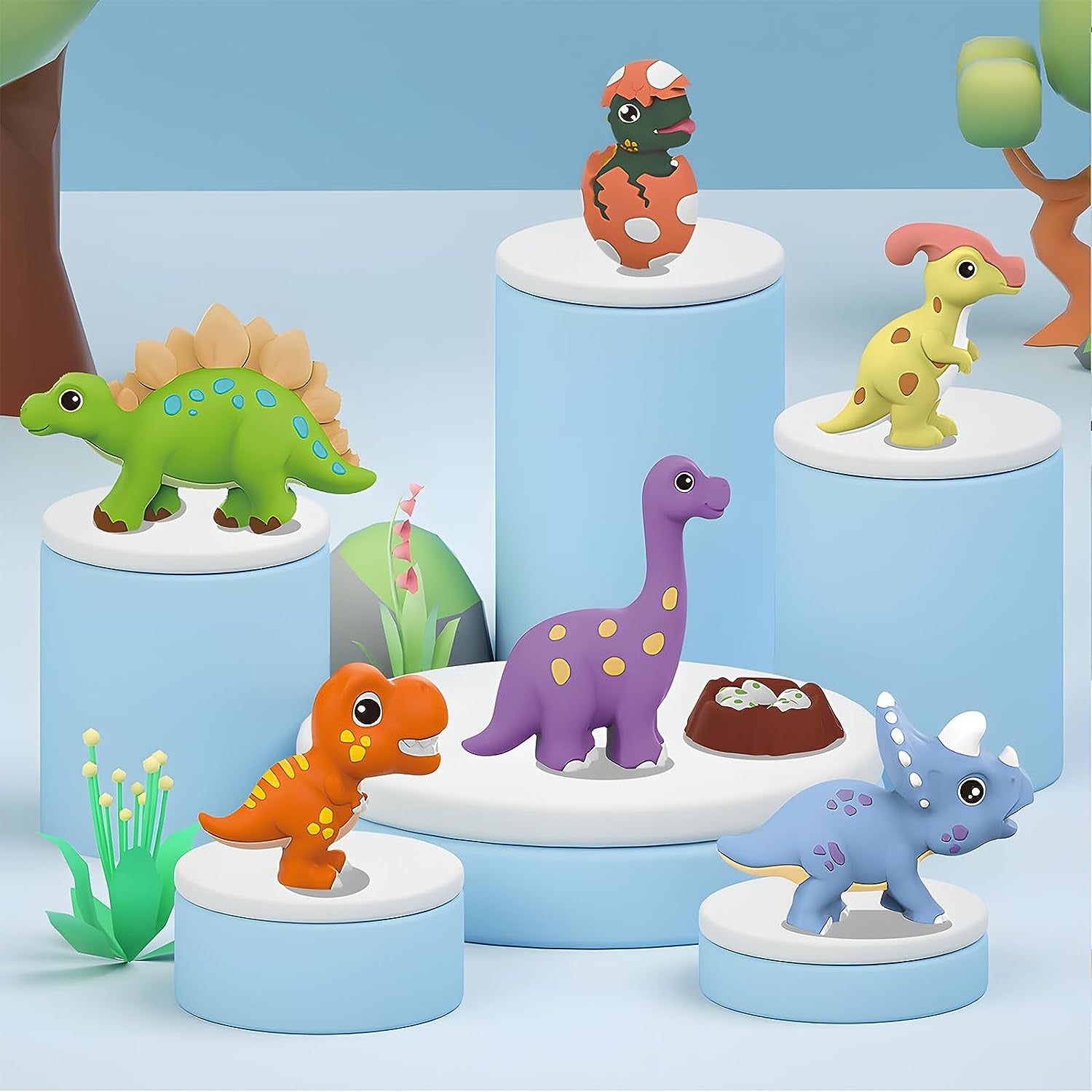 DIY Dinosaur 3D Mould and Paint for Kids - 801 - Default Title - Odeez | Educational Toys Pakistan 