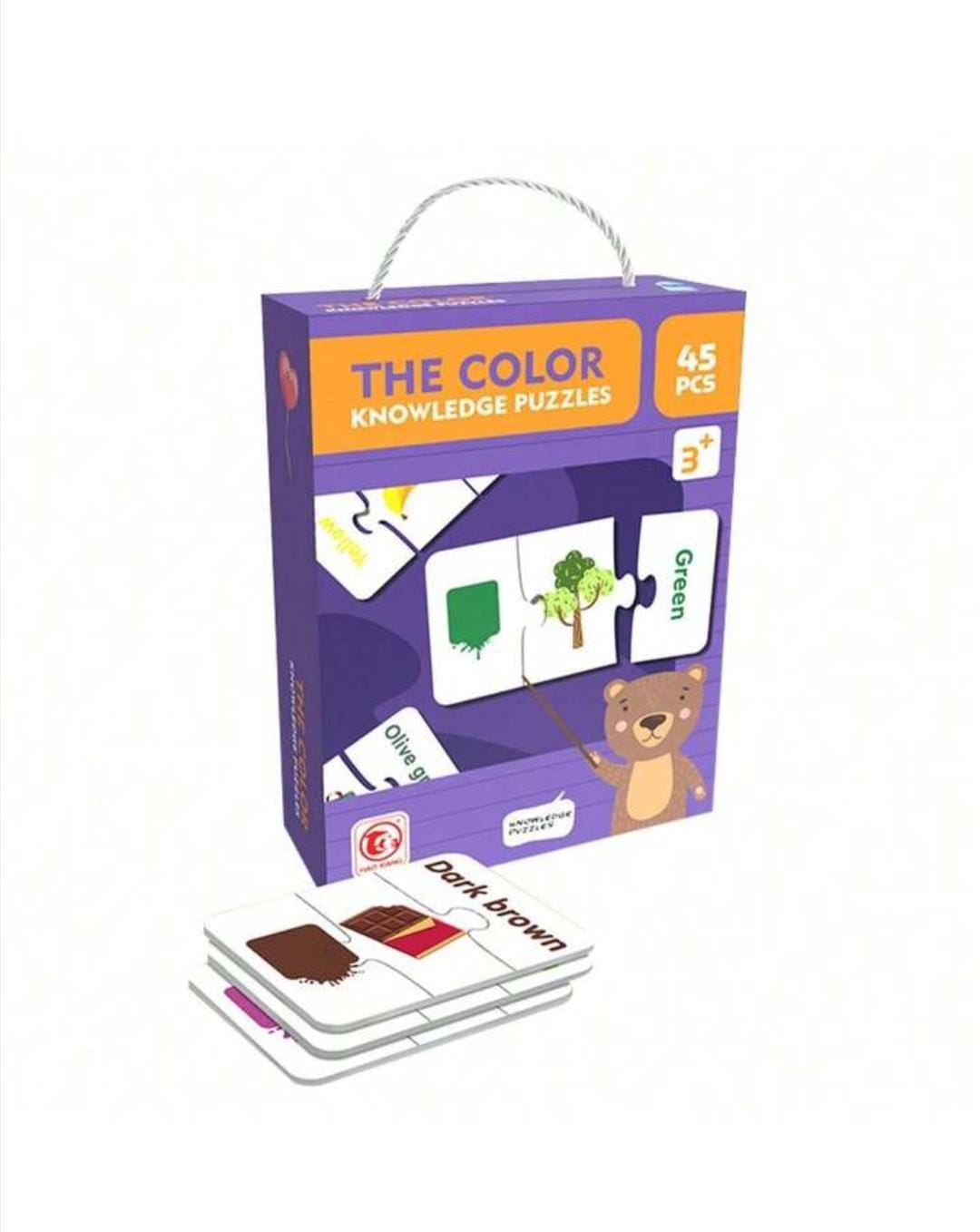 Color Matching Jigsaw Puzzles - 45 pieces - Default Title - Odeez | Educational Toys Pakistan 