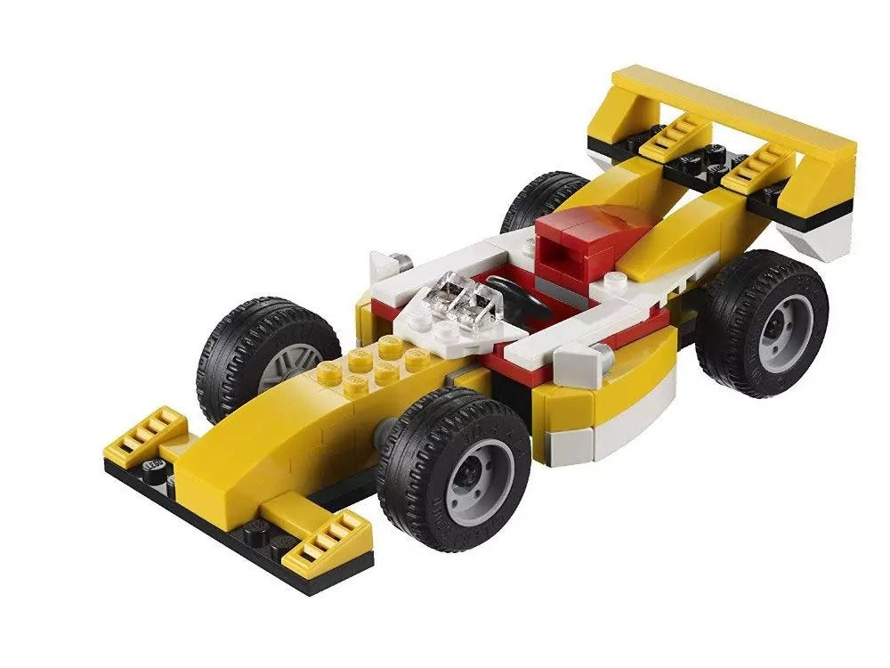 3 in 1 Super Racer Bricks 3106 - 121 pieces - Default Title - Odeez | Educational Toys Pakistan 