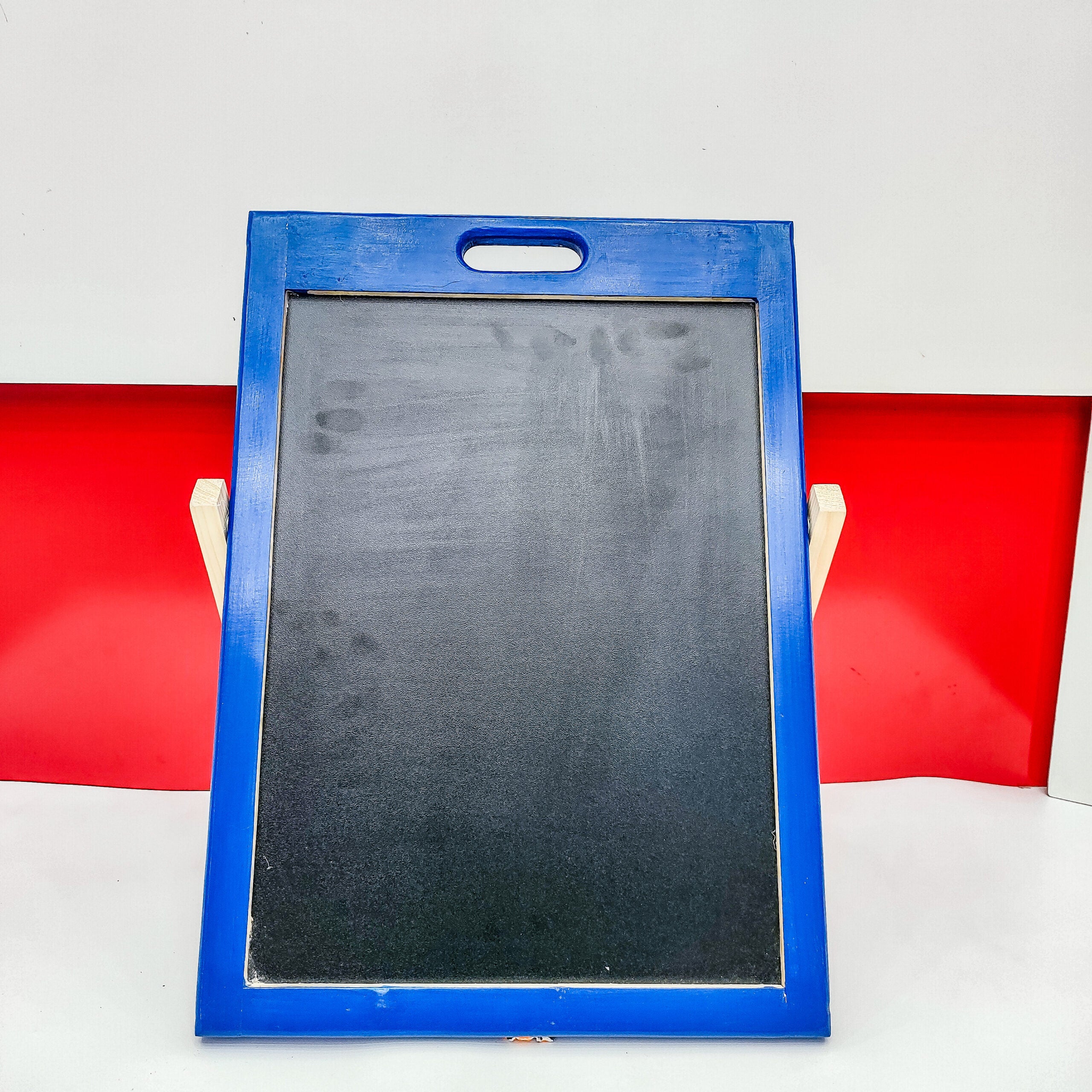 2 in 1 Small Wooden Easel Board For Kids - 008 - Default Title - Odeez | Educational Toys Pakistan 