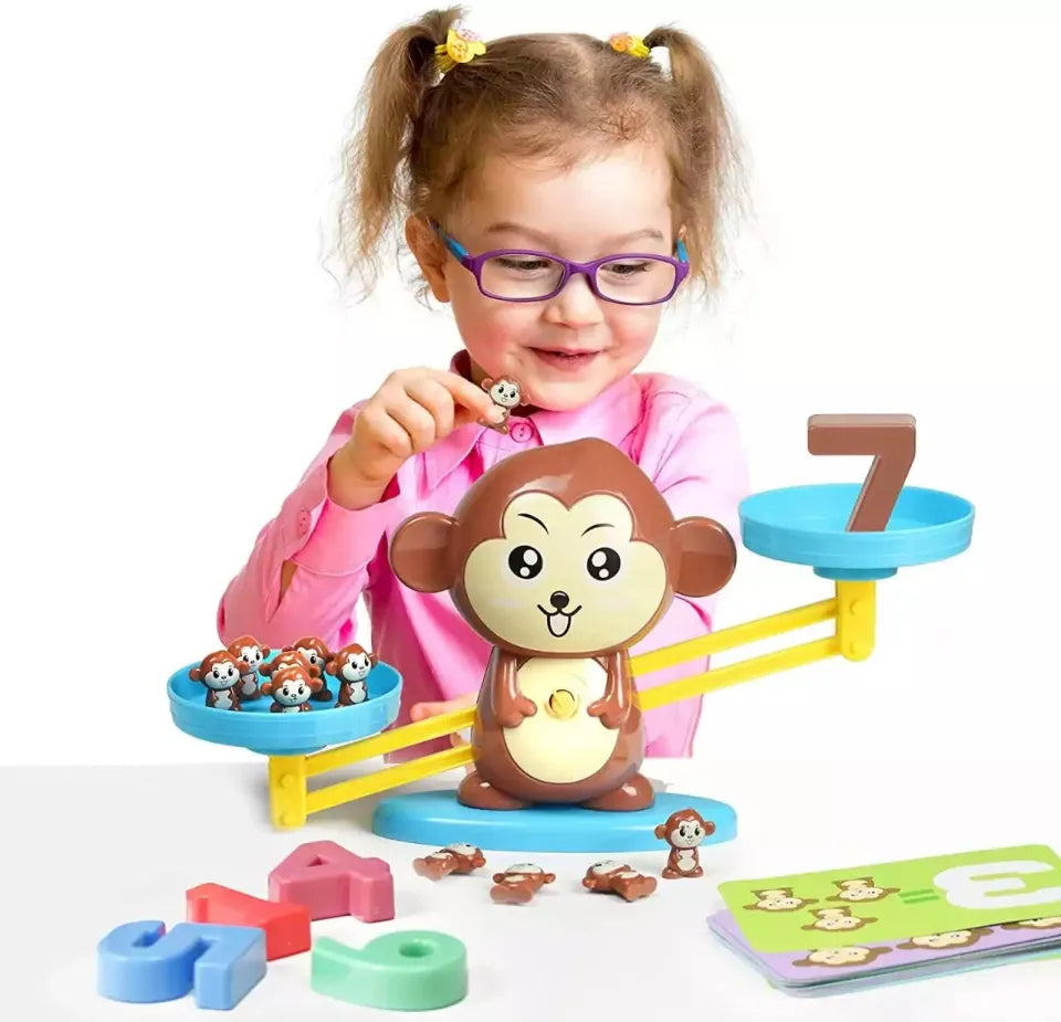 Monkey Balancing with Mental Maths Learning Kit
