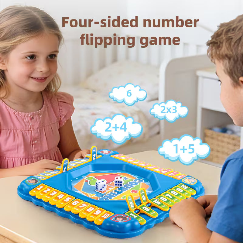 Puzzle Number Flip – Counting Dice Game