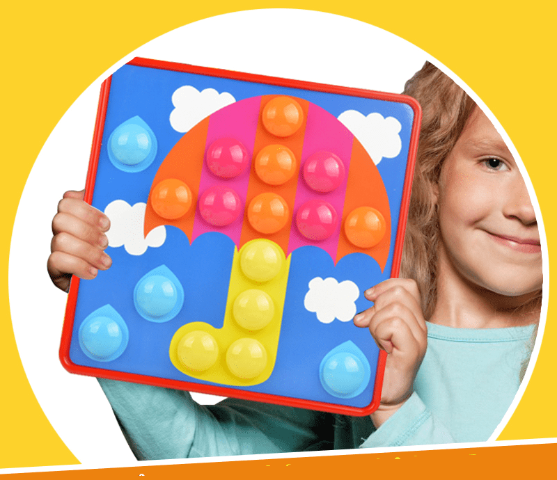 3D Puzzles Button Art Color Matching - Default Title - Odeez | Educational Toys Pakistan 