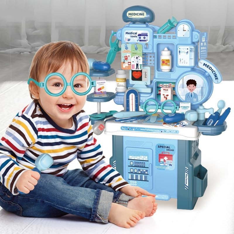 Pretend Role Play Medical Station Doctor Kit 42 pieces - 023