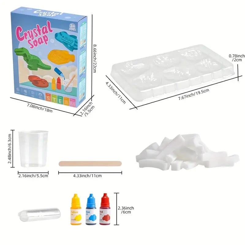 DIY Crystal Soap Making Kit for Kids - 232