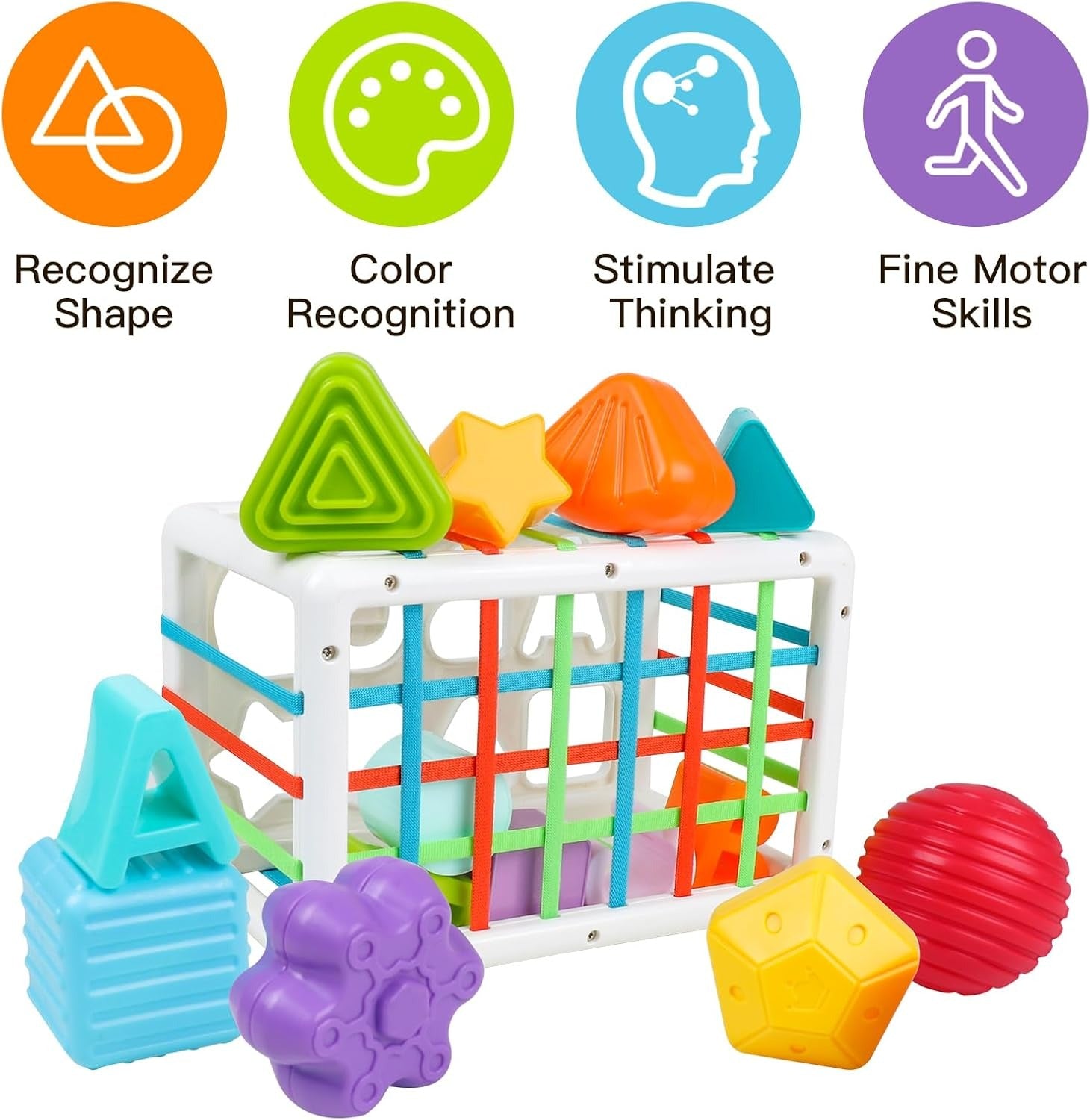 Shape Sorting Baby Box Sensory Play - 289