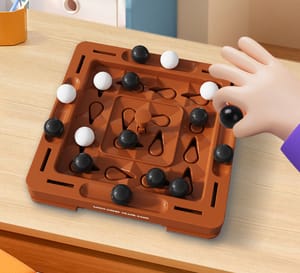 Logical Marble Chess Strategy Board Game - 08A