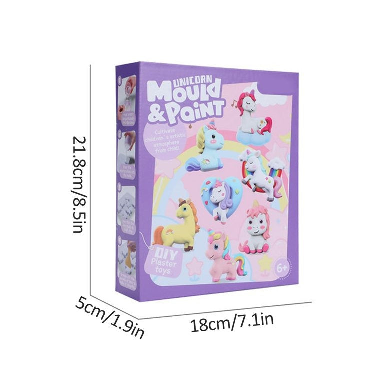 DIY Unicorn 3D Mould and Paint for Kids - 804 - Default Title - Odeez | Educational Toys Pakistan 