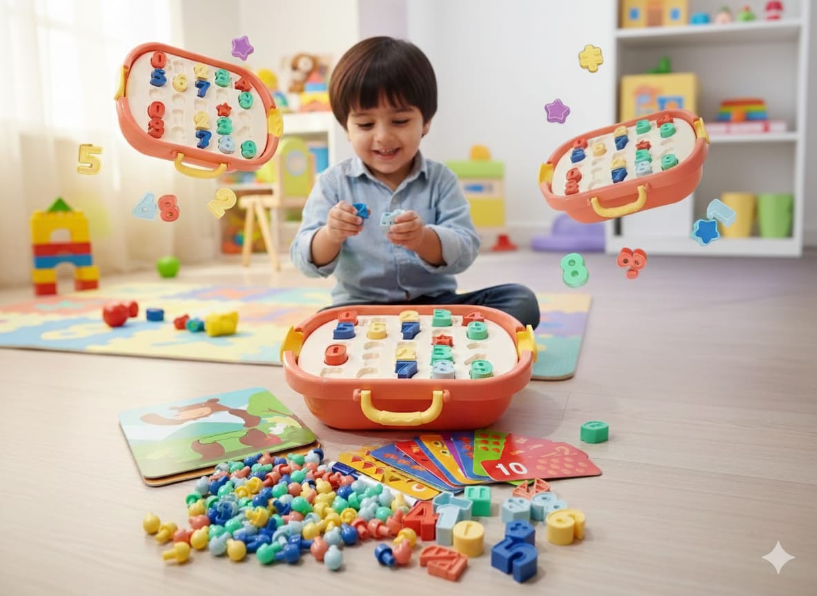 4in1 Learning Drawing Game Table for Kids - 207