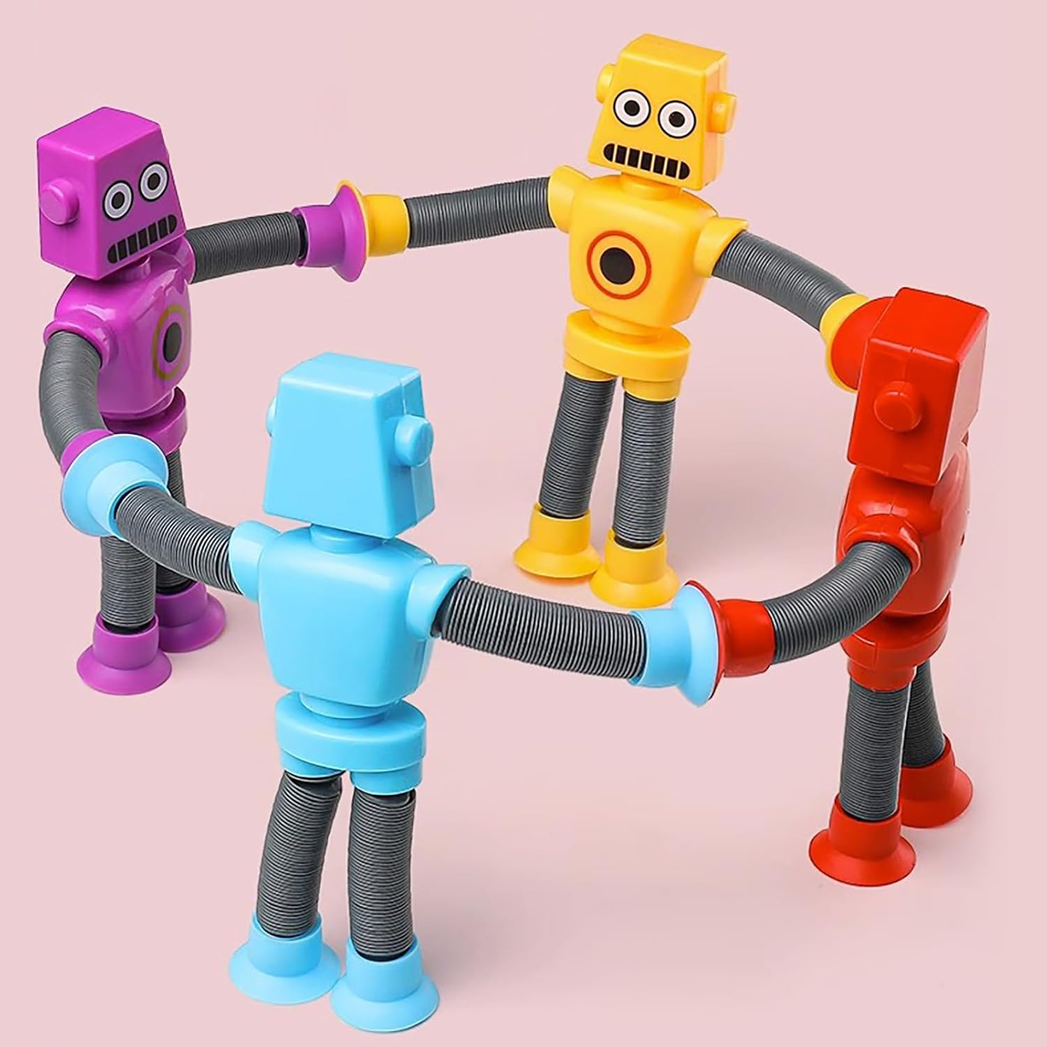 Suction Cup Robot Pop Tube Sensor Fidget Toy - 13A - Default Title - Odeez | Educational Toys Pakistan 