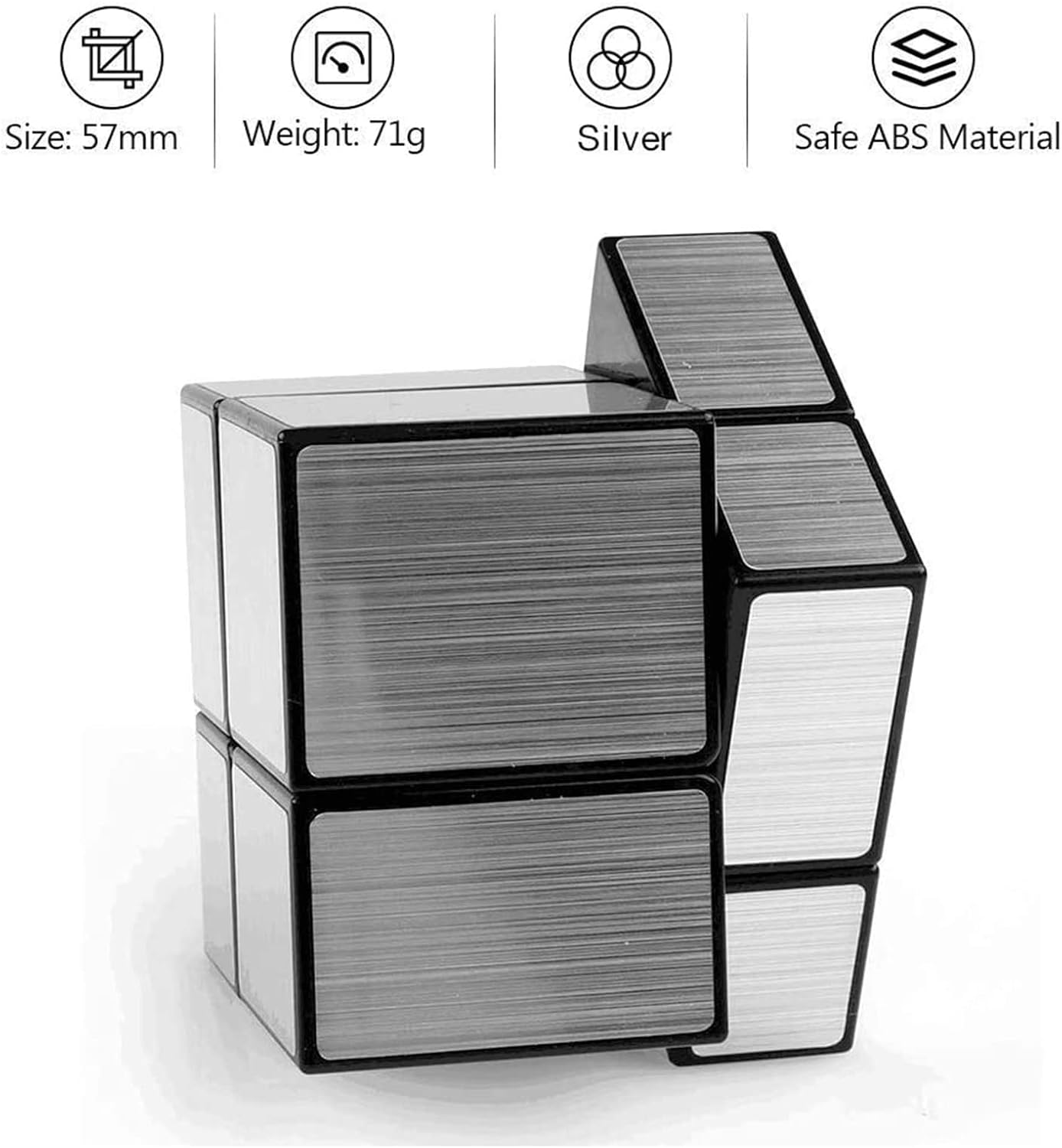 QIYI Mirror 2x2 Magic Rubik Cube - 569