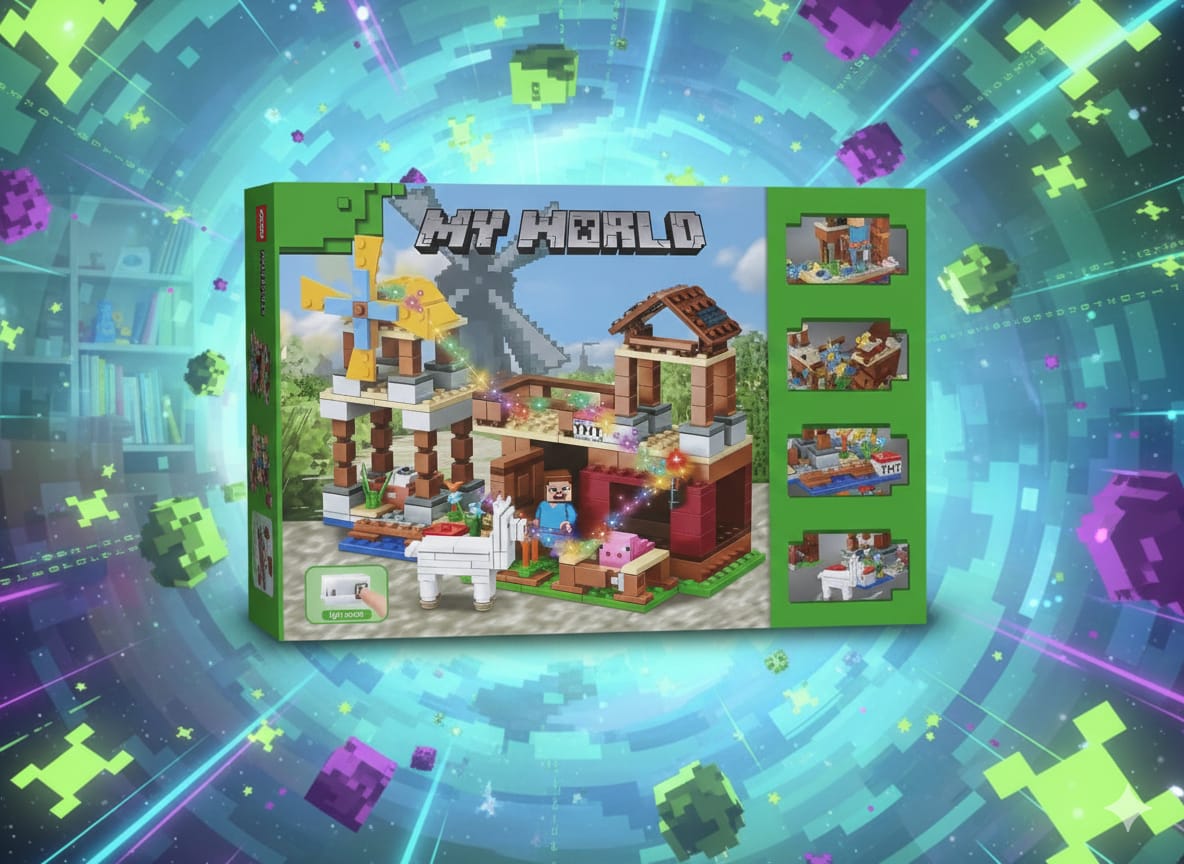 My World Building Blocks 330+ Pieces - 124