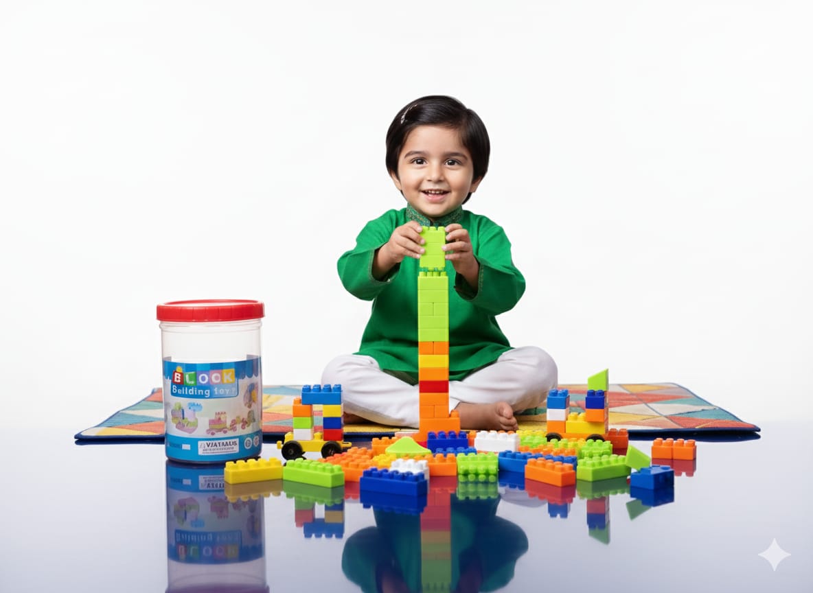 Bucket Building Block 55 piece - 601