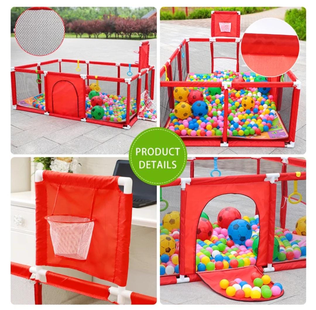 Rectangular Playfield Buy Rectangle Safety Playpen Basketball and Football Arena for Kids at ...