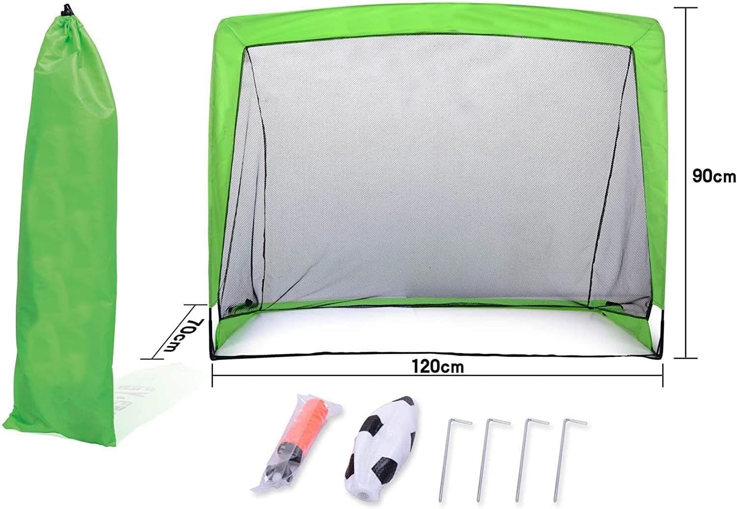 Portable Football Training Goal with Ball and Pump - 511