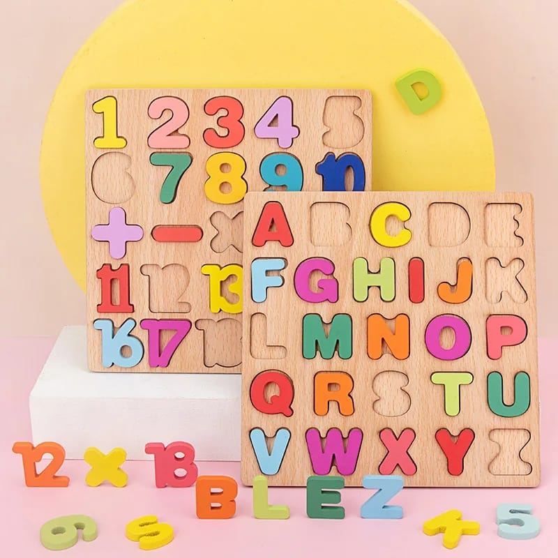 Number Wooden 1 to 20 Learning Board - 887 - Default Title - Odeez | Educational Toys Pakistan 
