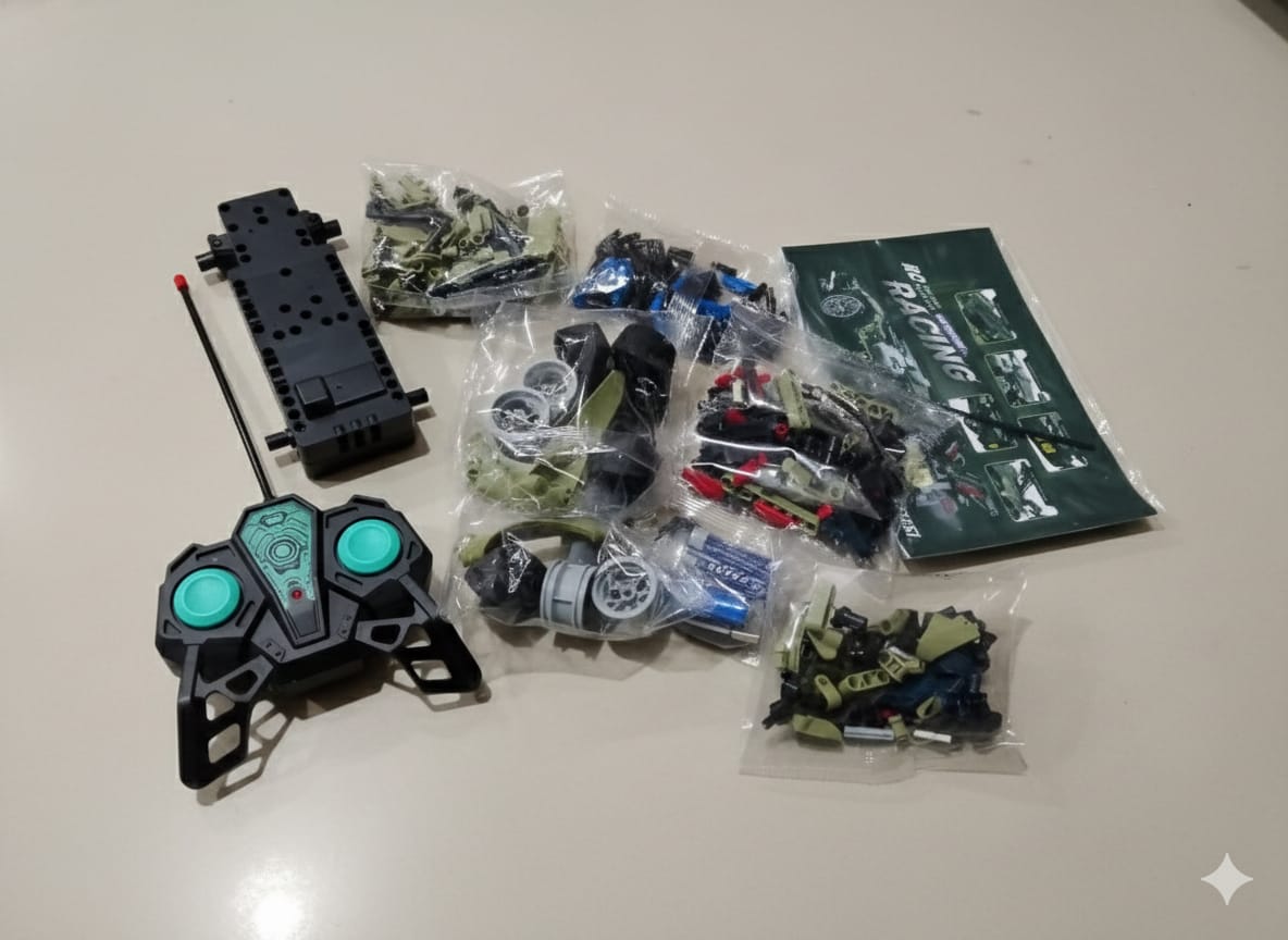 Remote Control Extreme Racing Car Building Blocks Model 521 pieces - 057