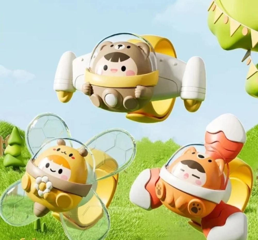 3in1 Space Sensory Fidget Suction Spinning Toy - L17