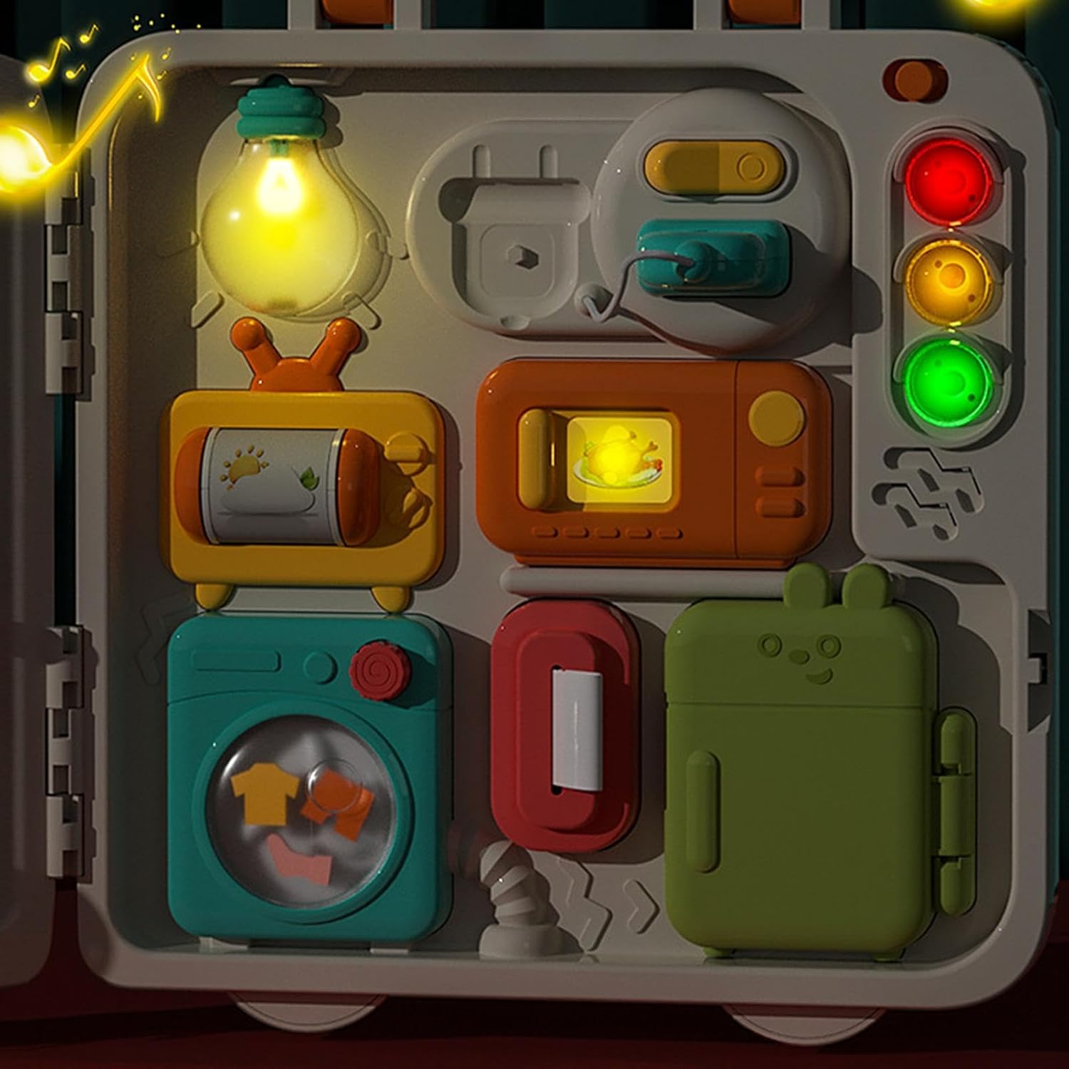 Mega Multi-activity Sensory Busy Light and Sound Busy Learning Kit - 514 - Default Title - Odeez | Educational Toys Pakistan 