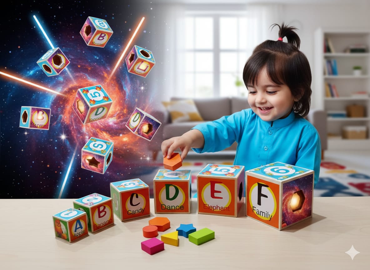 Wooden 6 Layer Learning Stacking Puzzle Set - 552