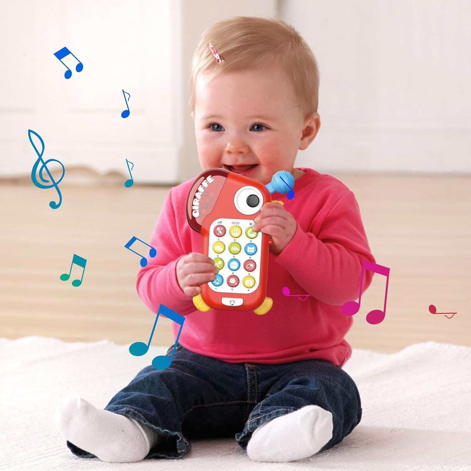 Learning Sensory Multi activity Light and Sound Mobile Phone - T9