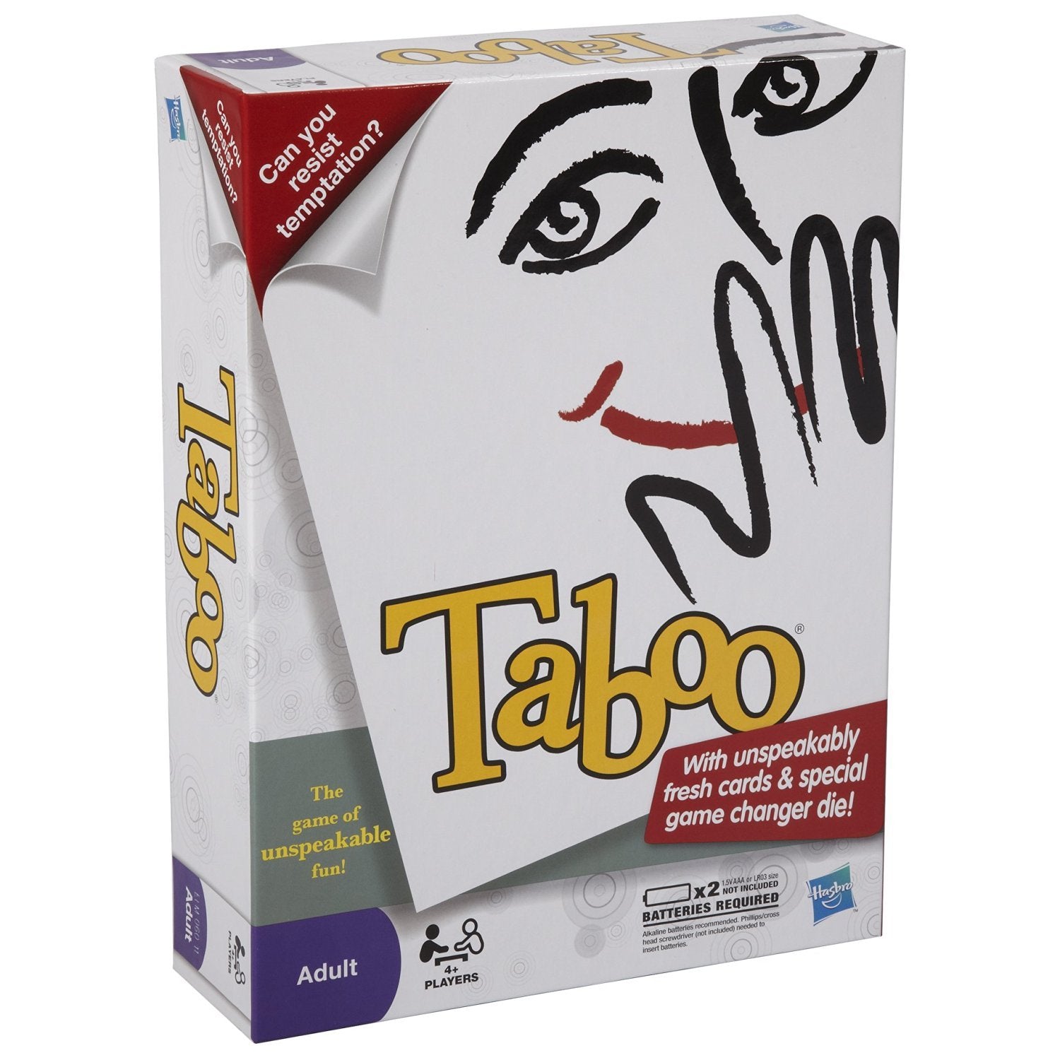 Taboo Game of Unspeakable Fun Board Game For Grown Up Adults - 38Y