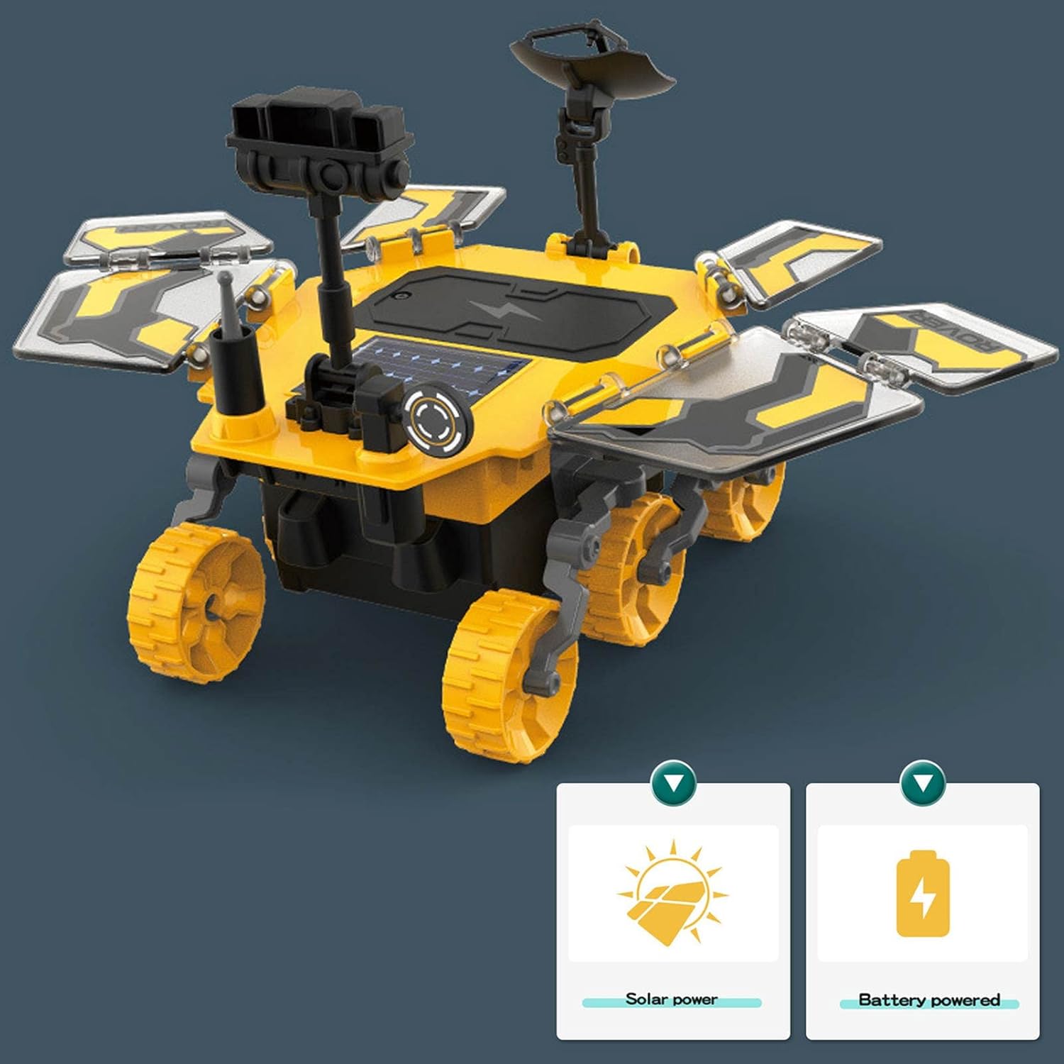 STEM Solar Mars Power Movable Robot Experiment Kit - 103