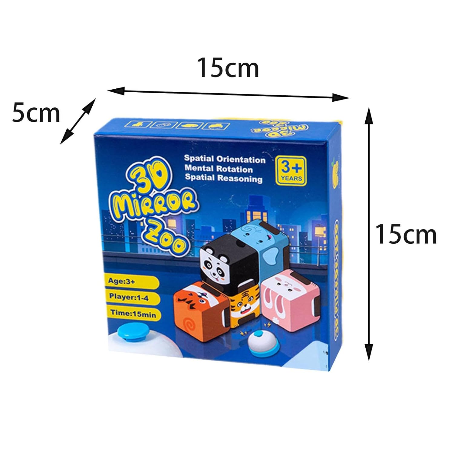 Early Learning 3D Mirror Zoo Logical Thinking Game - 560