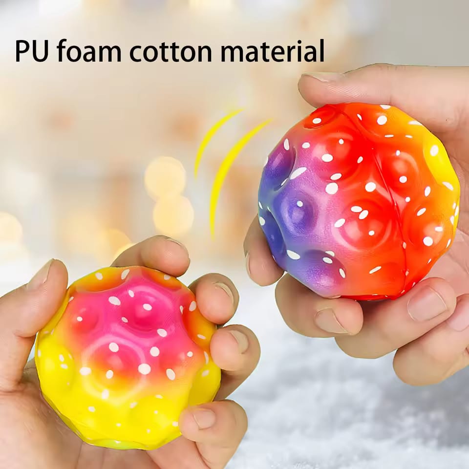 High Bounce Moon Gradient Anti Stress Ball Small - 006