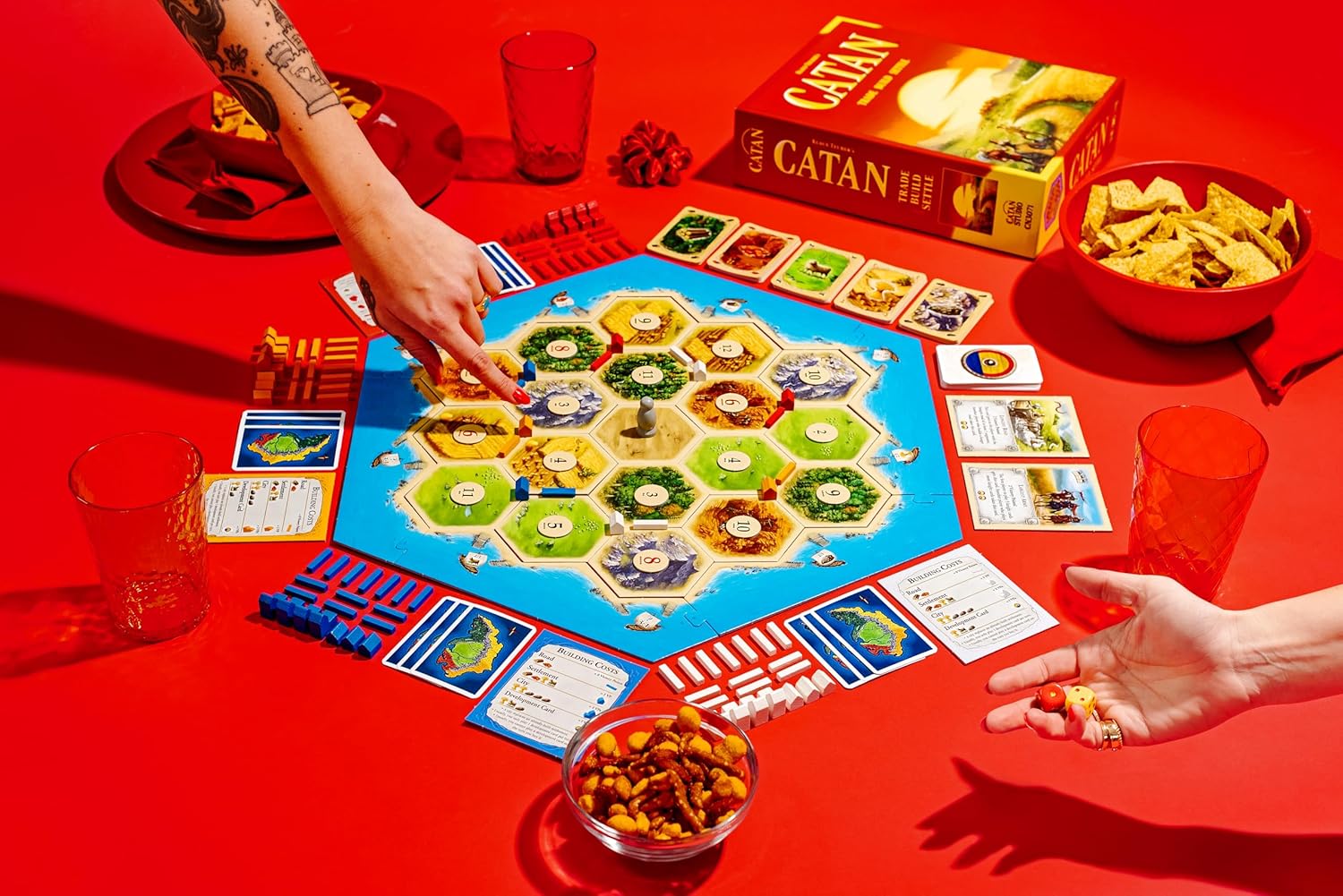 Catan Trade Build Settle Board Game  - 281