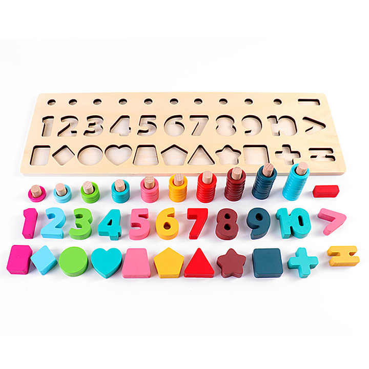 Buy Wooden 3in1 Logarithm Learning Board - 534 at Best Price in ...