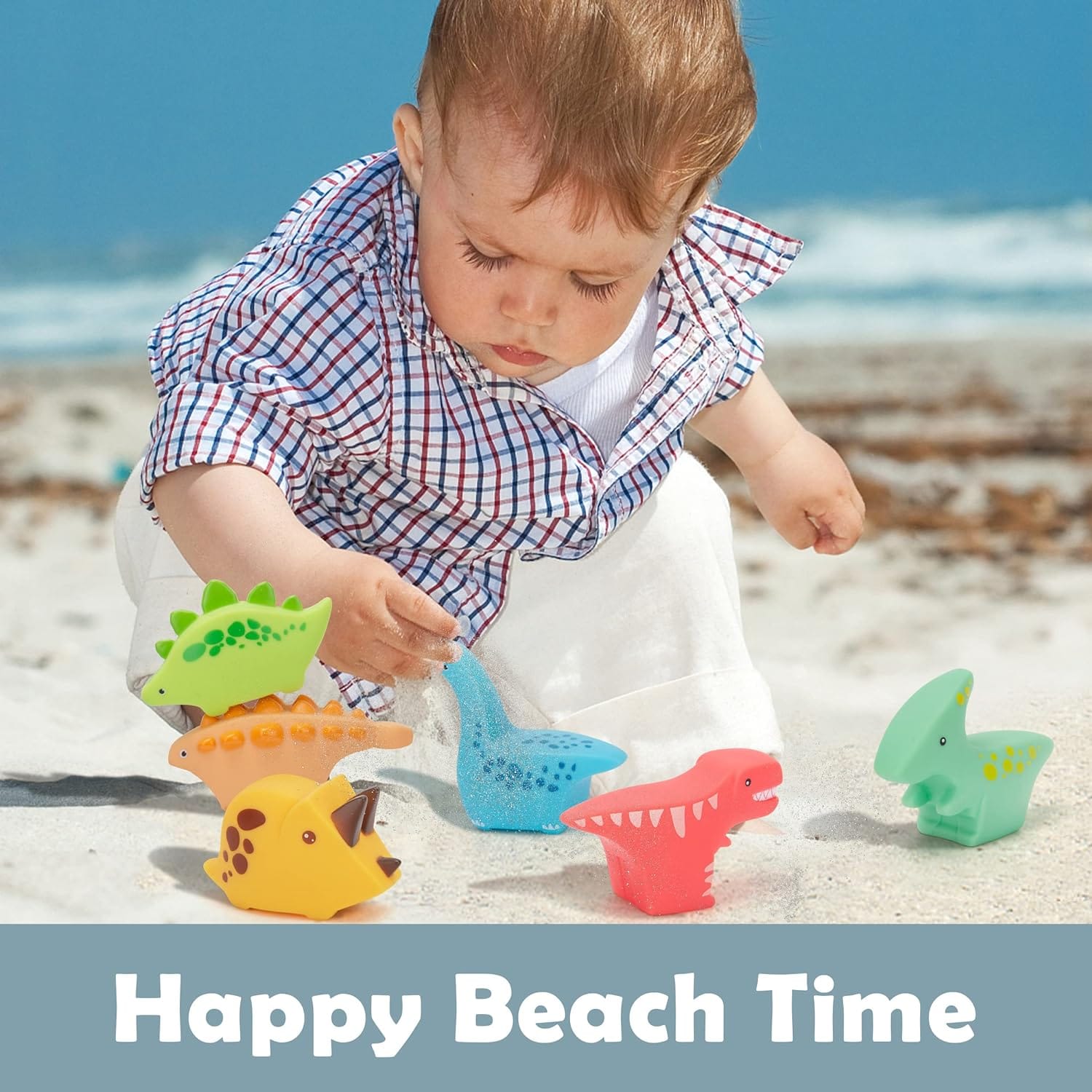 Soft Water Sprinkler Bath Sensory Toy 6 pieces - 128 - Default Title - Odeez | Educational Toys Pakistan 