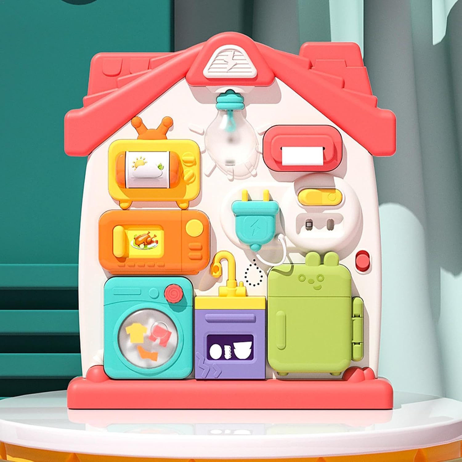 Multifunctional Early House Busy Learning Board - 516 - Default Title - Odeez | Educational Toys Pakistan 