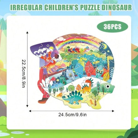 Mini Dinosaur World Jigsaw Puzzles - 36 pieces - 801 - Default Title - Odeez | Educational Toys Pakistan 