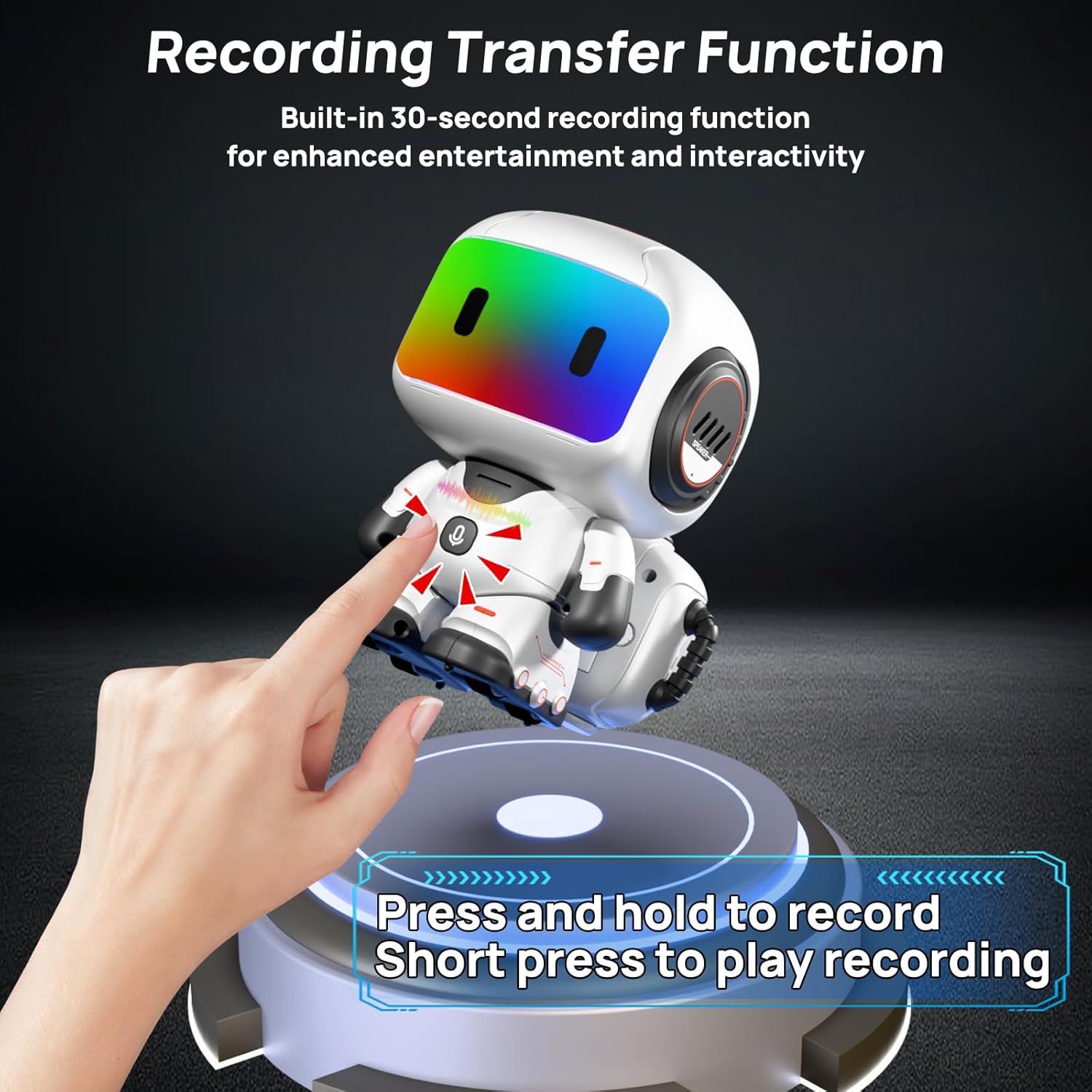 Programming Recording Rechargeable Remote Control Robot - 52S