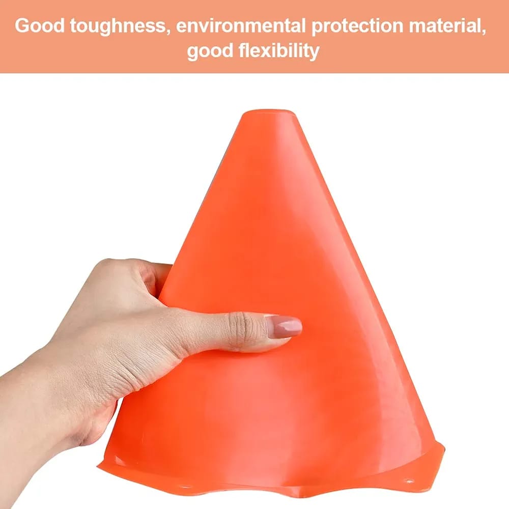 Sports Soccer Training Plastic Cone Pack of 4 - 687 - Default Title - Odeez | Educational Toys Pakistan 
