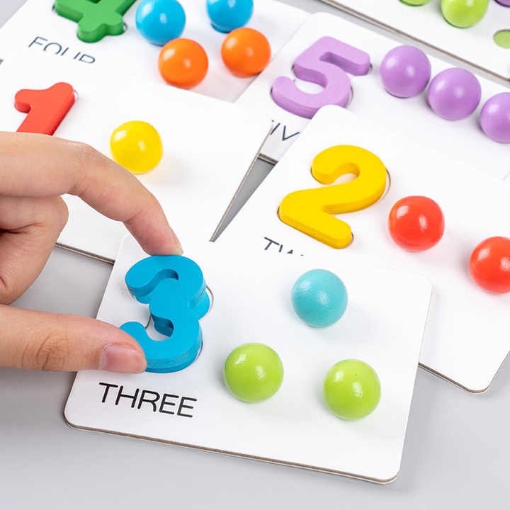 Number Cognitive Operation Bead Matching Game - 803