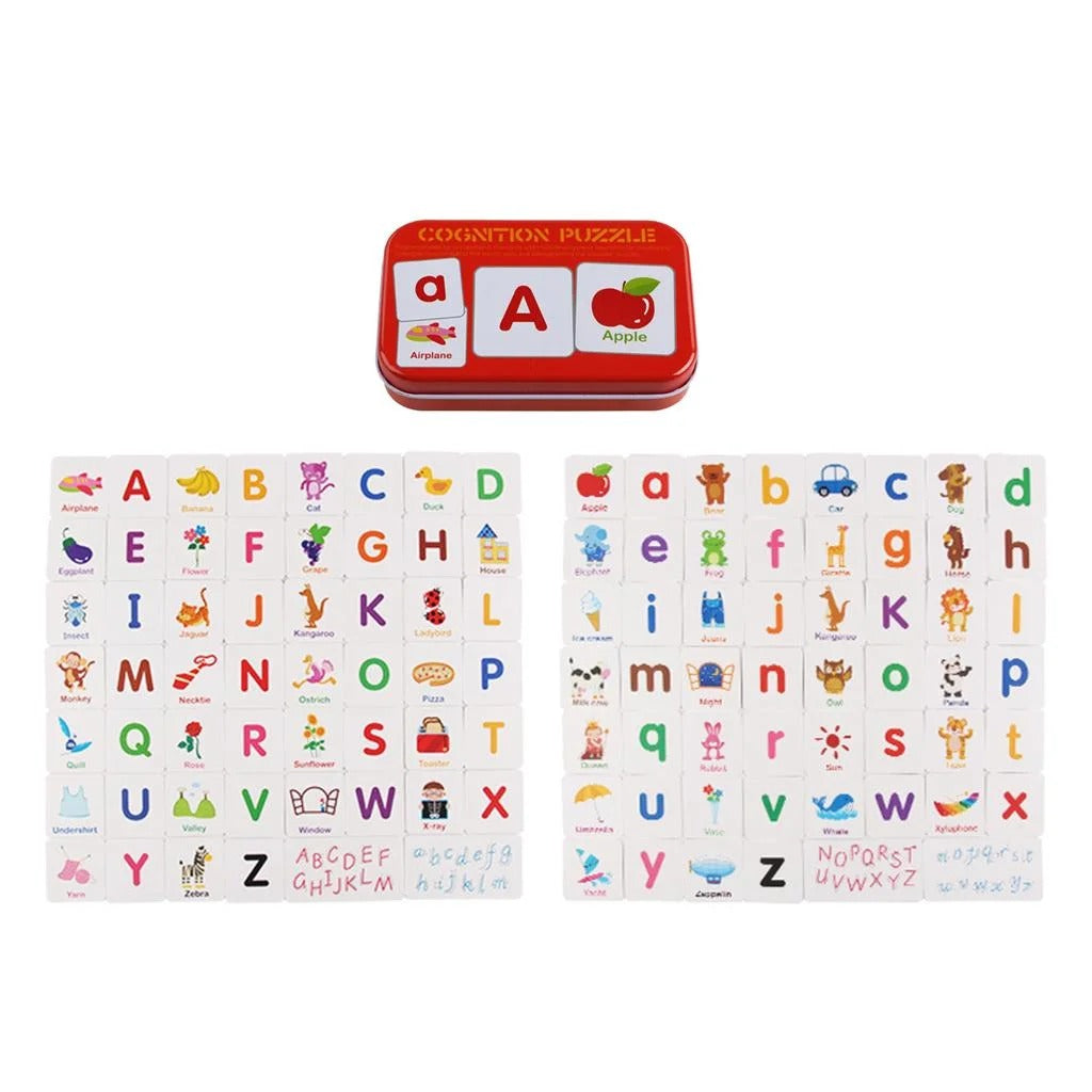 Cognition Flash Cards Puzzle Early Education - 025