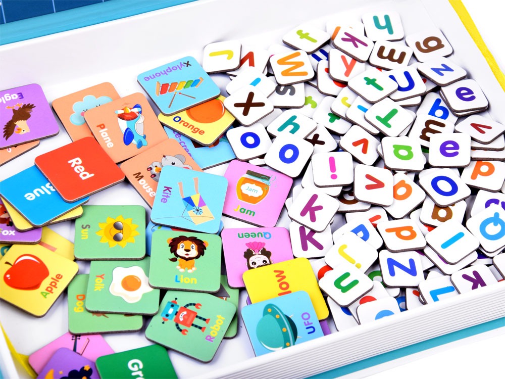 STEAM Magnetic Puzzle Book 134 pieces - Alphabet Theme - Default Title - Odeez | Educational Toys Pakistan 