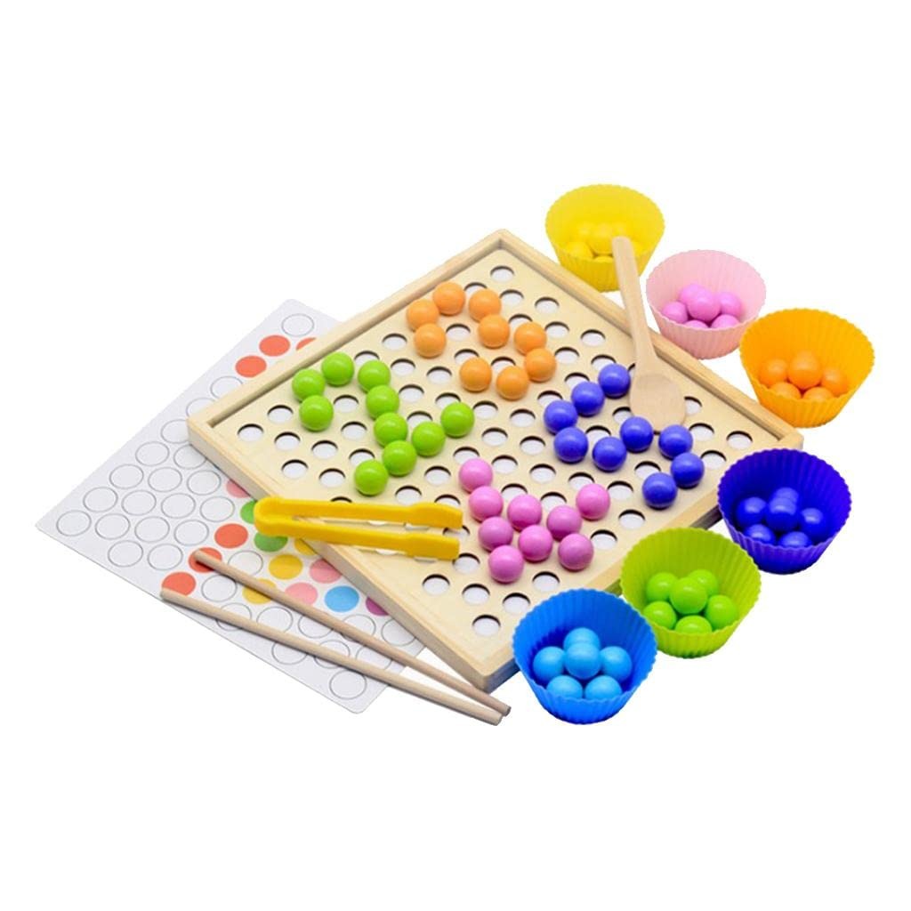 2in1 Memory Training Matching Pair Bead Game - Default Title - Odeez | Educational Toys Pakistan 