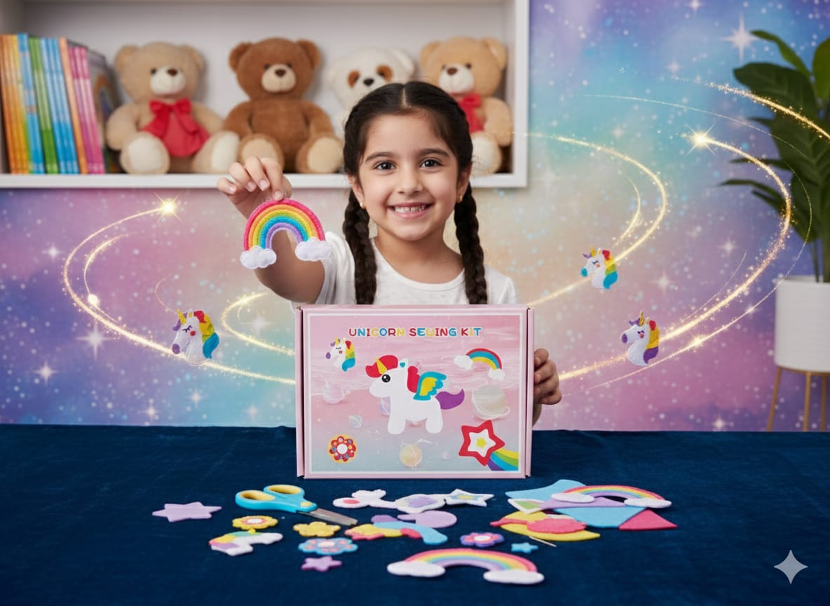 Unicorn Sewing Kit for Girls - 170
