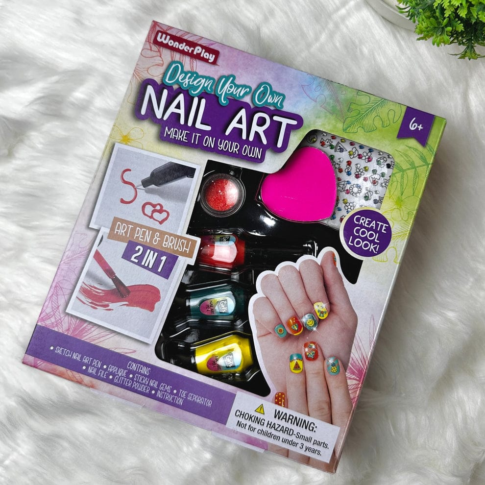 Make Your Own 2in1 Nail Art Pen and Brush Kit - 024 - Default Title - Odeez | Educational Toys Pakistan 