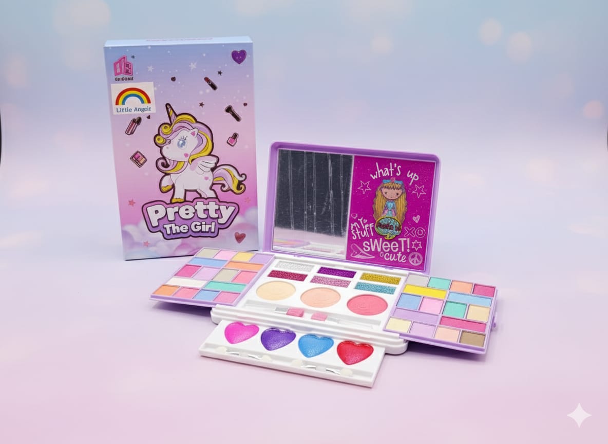 Pretty Unicorn Make up Set for Girls Rectangle - 19K